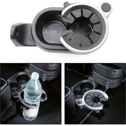 Stylish Cup Holder Car Interior Center Console Storage Tray Universal Cup Holder A4518100370 For Mercedes-Benz SMART W451