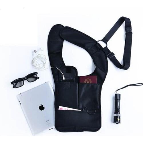 SAFEBET Brand 2018 New Multi-function Security Anti-theft Hidden Under The Pocket Mobile Phone Ipad Key bag For Men and Women