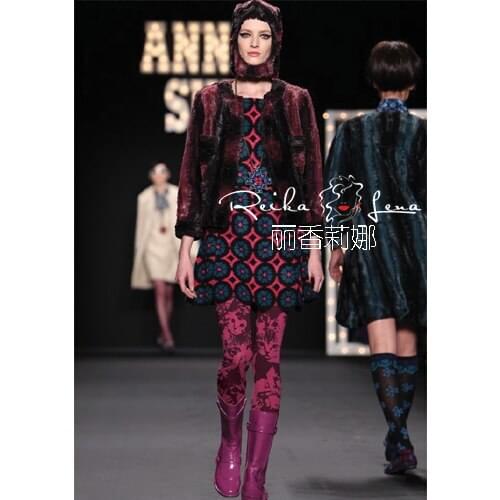 Women Tights Collant Rushed Stockings Medias Pantis Woman 2020 New Fashion Personalized Printing Pantyhose Cotton Velvet Sexy