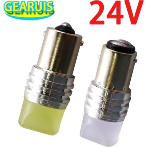 100pcs Truck 24V led 1156 BA15S 1157 BAY15D P21/5W 3D 9 SMD 2835 LED White red yellow Turn Signal Light Reverse light 24V