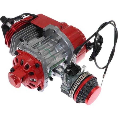 2-stroke 49cc air-cooling engine with irridium C7 spark plug, HP full circle crankshaft & Racing Carbutetor/Factory Wholesale