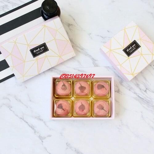 300pcs/lot Diamond Pattern Design Cheese Chocolate Paper Box Wedding Party Cookies Box Gift Box Free Shipping FF18070307