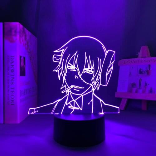 3d Lamp Anime Soul Eater Franken Stein for Bedroom Decoration Night Light Kids Child Birthday Gift Manga Soul Eater Led Light