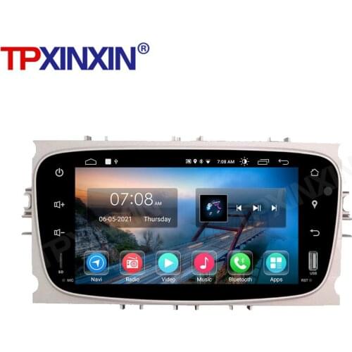 128GB Android 10 Car Radio For Ford Focus 2009 Multimedia AutoRadio Recorder DVD Player Navigation Stereo GPS 2 din Accessories