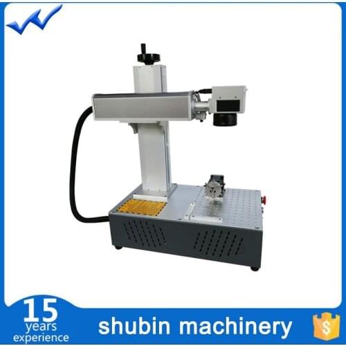 Jpt Raycus Ipg 20W 30W 50W Mini Portable Fiber Laser Marking Machine for Jewelry Metal Bearing watch Ring