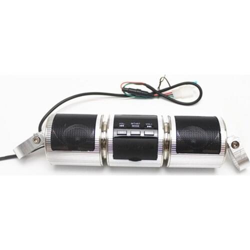 Motorcycle Speaker Bluetooth MP3 Car Audio Music Player Waterproof Anti-theft MT487