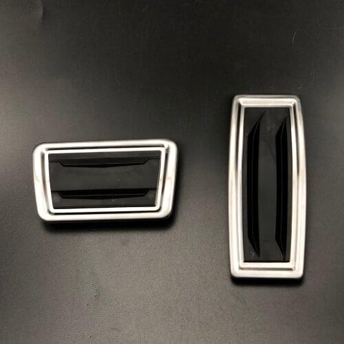 For Cadillac XT5 XT4 XT6 2016-2021 Car Accessories Gas Brake Accelerator Brake Pedal Cover Overlay Interior Trims Plate