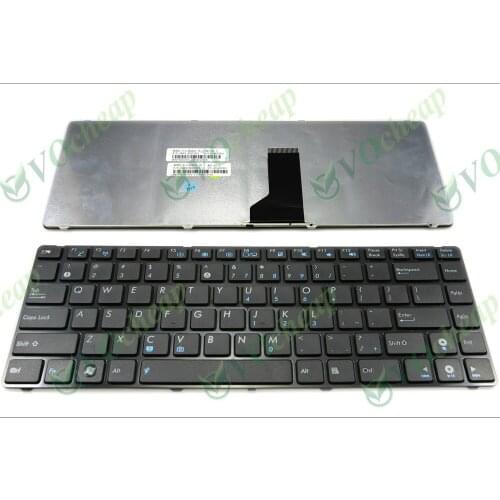 New Laptop keyboard for Asus UL30 UL30A UL80 UL80A K42 K42D K42F K42J A42 A42J A42F N82 N82J X42 X42D X43 Black US - V111362AS1