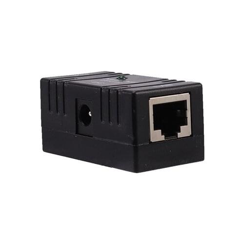 Poe Splitter Injector Passive Dc Power Over Ethernet Rj45 10/100Mbp Wall Mount Adapter For Lan Network Security Ip Camera