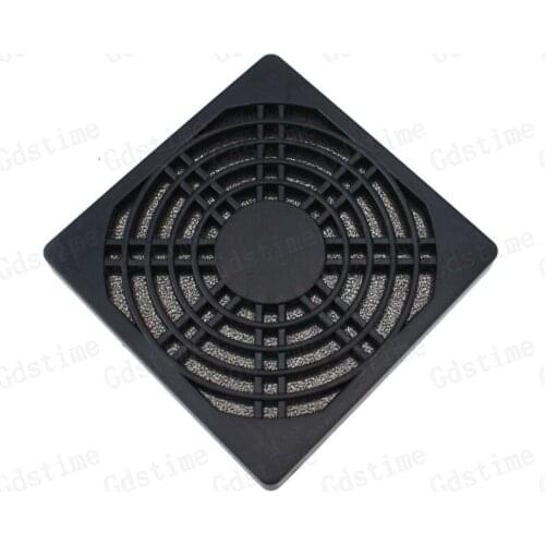 5 pcs Gdstime Plastic Cover 80mm 8cm 3 inch Dustproof Computer PC Case Dust Grill Filter For AC DC Fan 80mm*80mm