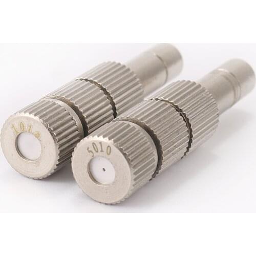 0.1mm 0.15mm Atomizing nozzle with Filter Inside Low Pressure High Quality Misting Nozzle Spray Injector Atomization Head 6pcs