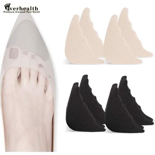 2 Pair Forefoot Insert Pad For Women High Heels Toe Plug Half Sponge Shoes Cushion Feet Filler Insoles Anti-Pain Pads