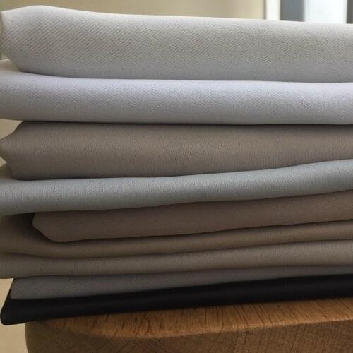Waterproof Soft Fabric Textile Material Solid Fabric for Sofa / Table Cloth / Curtain DIY Sewing Plain Upholstery Cloth