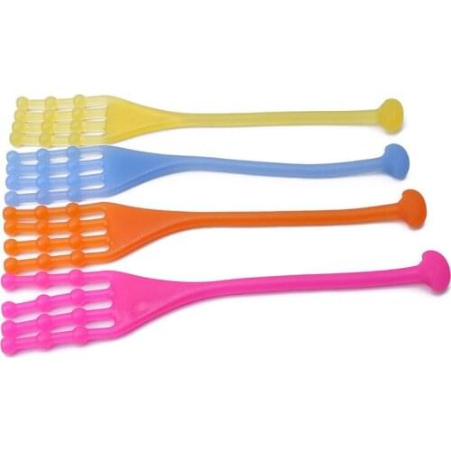 High Quality Colorful Foot-shaped Silicone Pull Rope Sports Daren Fitness Essential Equipment Yoga Rope Puller Extractor