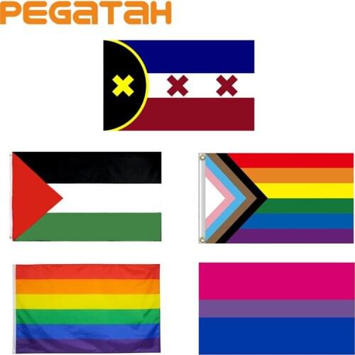 Free shipping Gay Flag lgbt pride dream smp homosexual Bisexual Pride Flag Flag 90x150cm Home Decor Gay Friendly Flag Banner