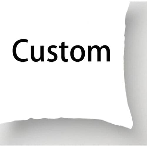 Double-sided Optional Print Your Design Cushion Cover Family Pets Customize Pillowcases Home Decor Throw Pillow Cover
