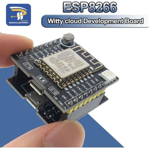 ESP8266 serial WIFI Witty cloud Development Board ESP-12F module MINI nodemcu