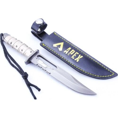 Game Apex Legends Alloy Weapon Toy Model 16cm Bloodhound Dagger Keychain Sheath Knife Model Cartoon Toy Festival Gift Toys