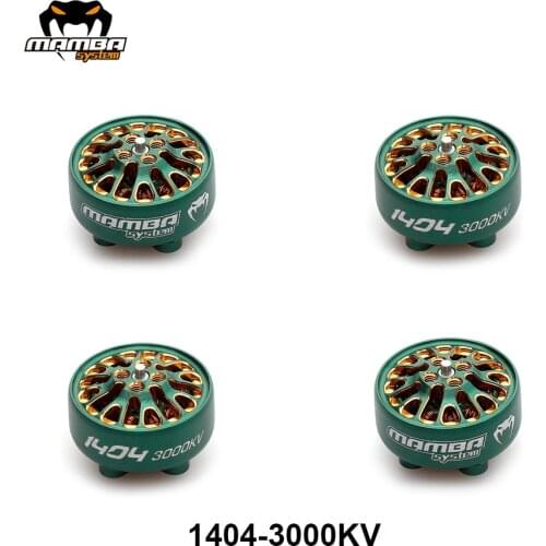 DIATONE MAMBA TOKA 1404 3000KV/4000KV Brushless Motor Racing Motor Green RC FPV Racing Drone Micro Cine Whoop Motor Drone Build