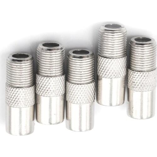 New Hot!5pcs/lot STB F Female quick plug RF Coax to RF Male Connector TV Antenna Coaxial Connector