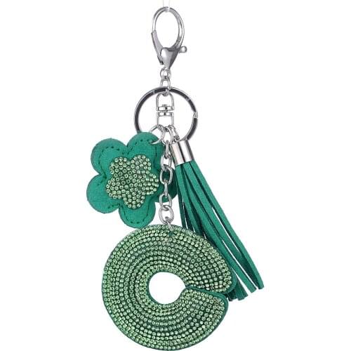 New Car Keychain C Key Chain with Crystal Rhinestone Key Chain Cool gifts Key Women