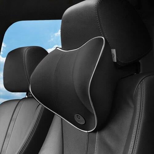 LEEPEE 3D Memory Foam Cushion Car Seat Pillows For Car Seat Travel Office Chair Car-styling Car Neck Pillow Breathable