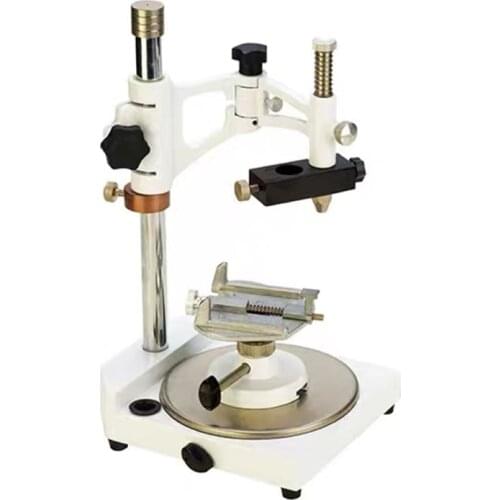 JT-09 Dental Lab Equipment Parallelometer Square Base Surveyor Visualizer with 7 Tips