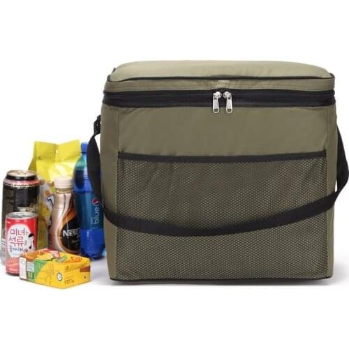 Food Thermal Bag Drink Carrier Insulated Bags Food Delivery Pouch 35L Insulation Picnic Bag Ice Pack Portable Lunch Cooler Bag