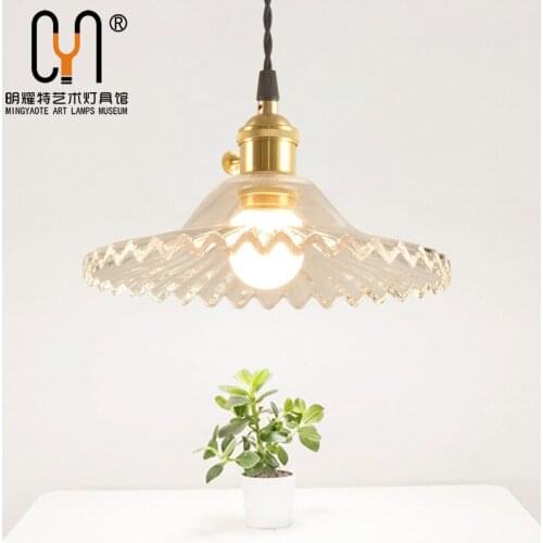 Vintage glass ball cocina accesorio design lamp bathroom fixture living room decoration avizeler ventilador de techo