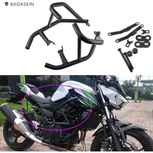 Kodaskin Motorcycle Front Guard Bars Protector Frame Modified Anti Fall Bar Bumper Accessories For Kawasaki z400 Z 400