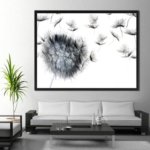 Full Drill Diamond Painting Dandelion Needlework 5D Square Round Diamond Embroidery Sales Mosaic Home Decor Handmade Gift YG1446