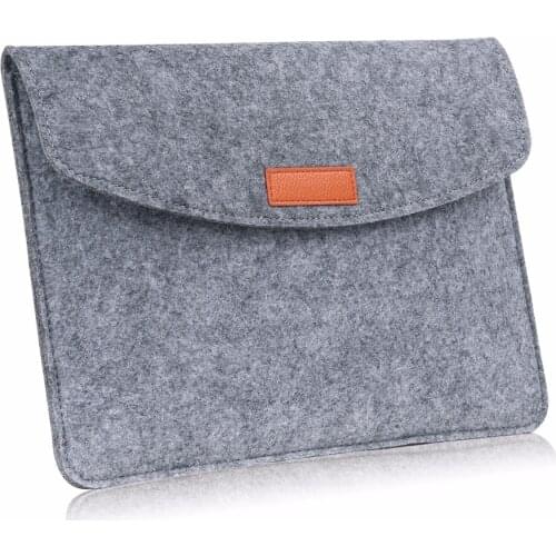 MoKo 9-10 Inch Tablet Sleeve Bag, Felt Case fit for iPad 9.7 2018/2017, iPad Pro 11 2018, iPad Pro 10.5"/9.7,iPad Air 2
