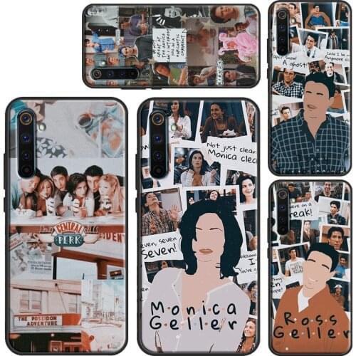 Friends TV Show Characters Case For OnePlus 9 8 Pro Nord 7T 8T 9R Cover For Realme C3 C21 C11 C15 GT Neo 6 7 8 Q3 Pro
