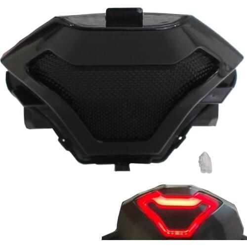 For YAMAHA MT-07 MT07 MT-03 MT03 MT-25 YZF R3 R25 2013-2020 2019 Motorcycle LED Taillight Brake Rear Turn Signal Lamp Tail Light
