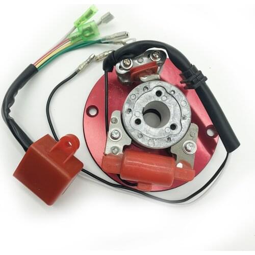 Racing Stator Magneto Racing Inner Rotor CDI Kit Red For 110 125 140cc Lifan YX Pit Dirt Bike Brand New