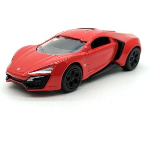 JADA CARS 1/55 Fast and Furious Cars Lykan Hyper Sport Simulation Metal Diecast Model Cars Kids Toys