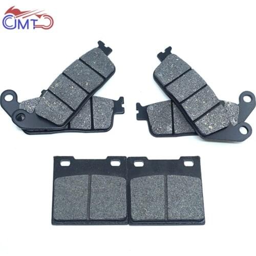 For Honda RF400R 1993-1996 RF600R 1993-1998 GSF750 Bandit 1996 Front Rear Brake Disc Pads Set Kit RF 400 600 R RF400 RF600
