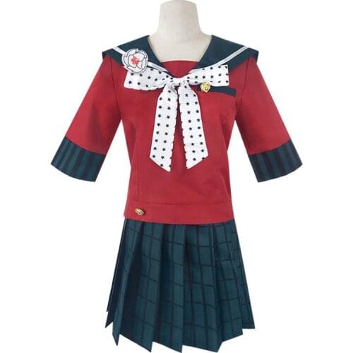 Danganronpa V3 Costume Chunchuan Moji Nursery Worker Cosplay School Uniform Campus Style Cos Anime Game Female Clothing Sets