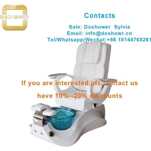 Footsie bath pedicure spa chair with human touch massage function