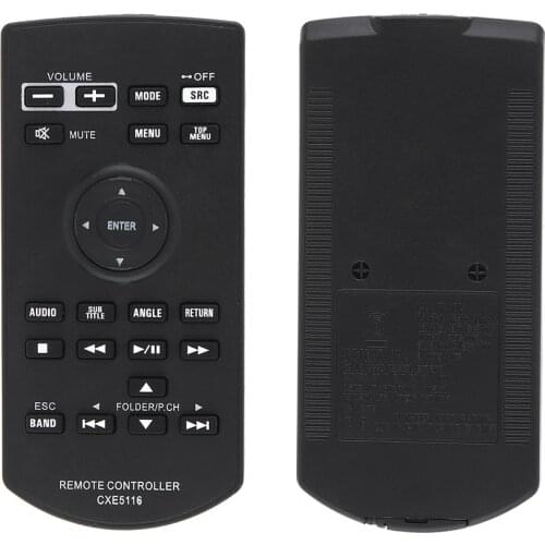IR 433MHz CXE5116 TV Remote Control 10m Distance Remote Controller Replacement for Car Audio DVD NAV AVH-P2400BT AVH-X7500BT