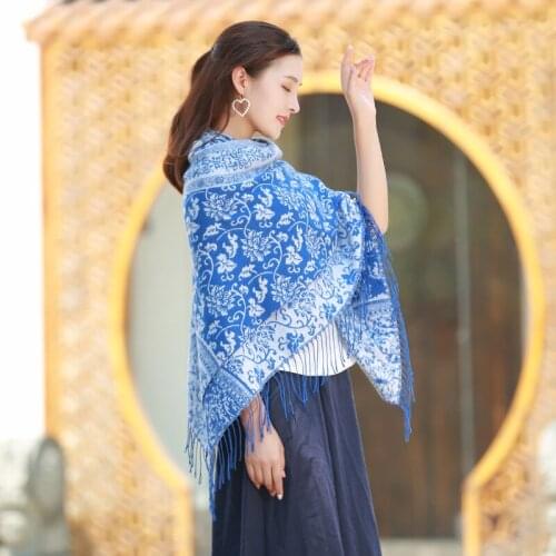 Women Square Scarf Cashmere-Like Scarves Ladies Shawl Wrap Autumn Winter Pashmina Unisex Explosion Thicke Soft Blanket New
