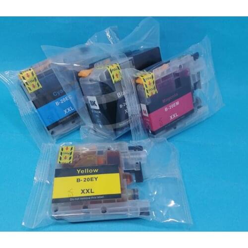 LC20E 1set Compatible ink cartridge LC20E LC 20E ink cartridge for Brother MFC-J5920DW printer