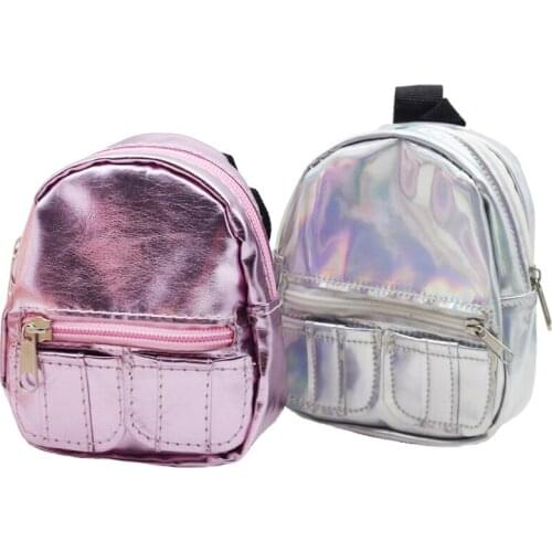 18inch Girl Doll Bag Toy For 43cm Baby Dolls Education Toy as Fit 1/3 BJD Doll Mini Backpack Doll Accessories