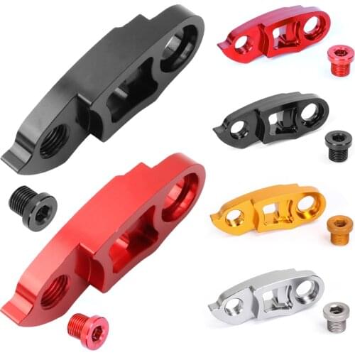 MTB Road Bike Rear Derailleur Hangers Extension Aluminum Bicycle Frame Gear Extend Tail Hooks Convertor Adapter Bike Accessories