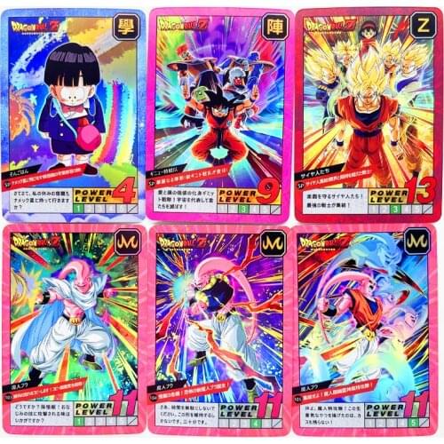 54pcs/set Dragon Ball Z GT Burst No.3 Super Saiyan Heroes Battle Card Ultra Instinct Goku Vegeta Game Collection Cards