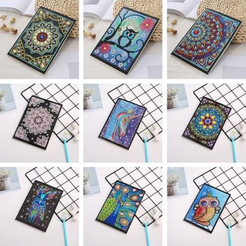 Diamond Painting Notebooks Special Shaped New Arrivals Diary Book Diamond Embroidery Sale A5 Mosaic Painting Gift