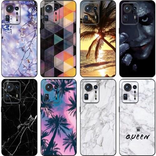 For XIAOMI MIX 4 Case Rose Wolf Cute Patterned Cover Soft Silicon Phone Case for Xiaomi Mix 4 Top Quality