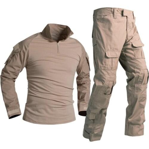 Paintball Tactical Camouflage Military Uniform Camouflage Combat Suit Military Clothing for Hunter and Fishing Shirt and Pants