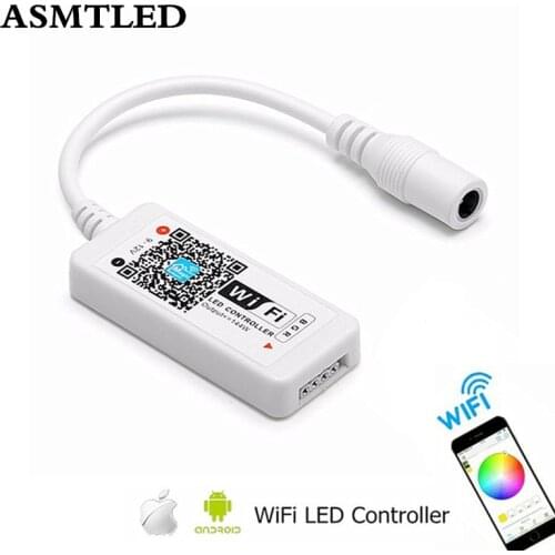Wifi Mini Bluetooth/Mini Wifi LED RGB RGBW Controller&Smart Remote Magic Color For 5050/3528/RGB/RGBW LED Strip Light DC5V-28V