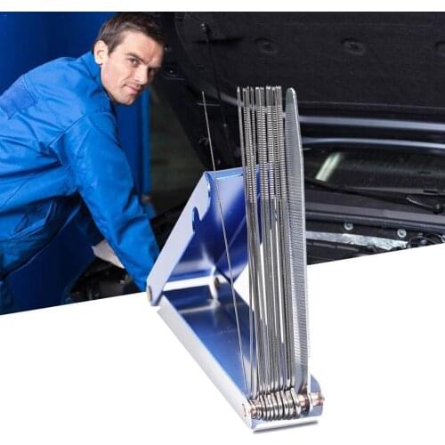 Torch Tip Cleaner Gas Welding Brazing Cutting Torch 13 Nut Cleaner Guitar in Tip Cleaner Nozzle Files 1 Needle I4I0